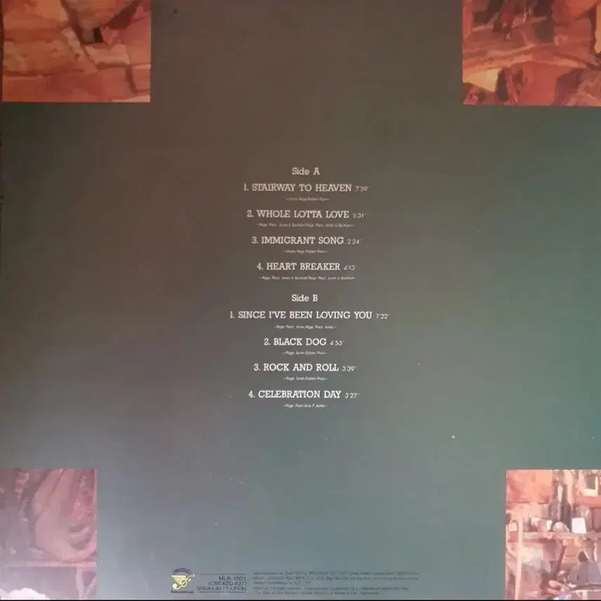 [BUNJANG] Led Zeppelin Best LP / LED ZEPPELIN-BEST LP