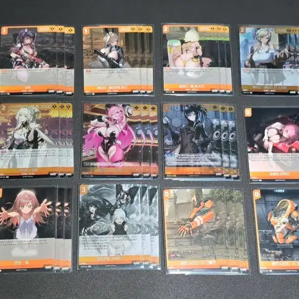 [BUNJANG] Nibel Arena Nikke Series 8 Yellow Complete Set / 니벨아레나 니케 8탄 황색 전종
