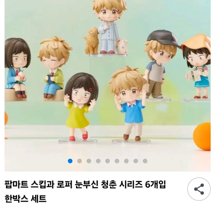 [BUNJANG] Skip and Loafer Pop Mart Figure Set (All 6 Types, Sealed) / 스킵과로퍼 팝마트 피규어 전6종 피규어 미개봉