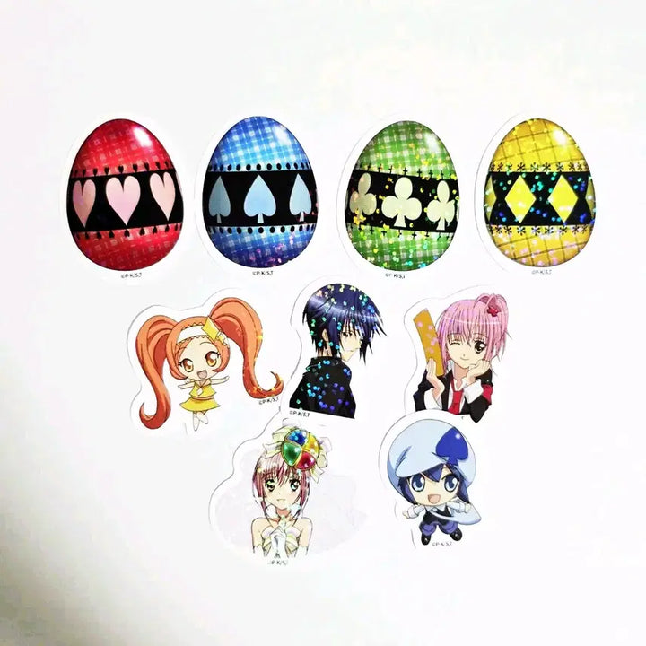 [BUNJANG] Official Shugo Chara Sticker Set / [공식] 캐릭캐릭체인지 스티커 세트