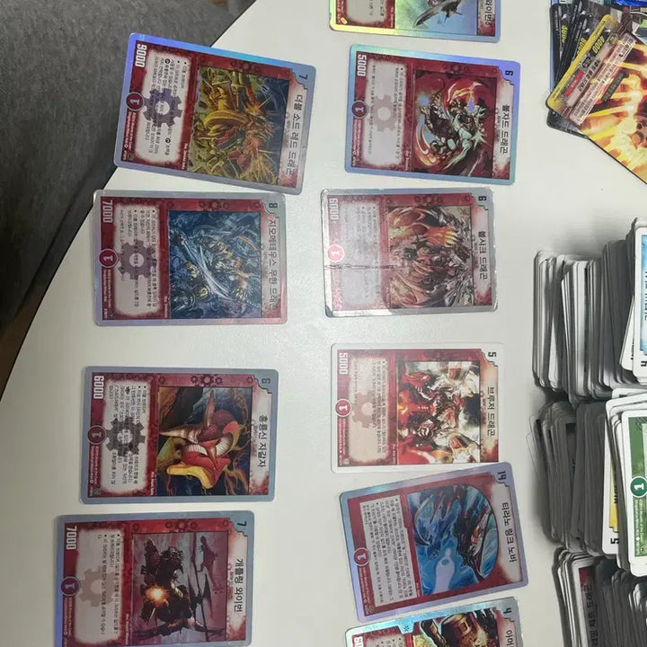 [BUNJANG] Dual Legend Volmeterus White Dragon &amp; Assorted Rare Cards / 듀얼레전드 볼메테우스 화이트 드래곤