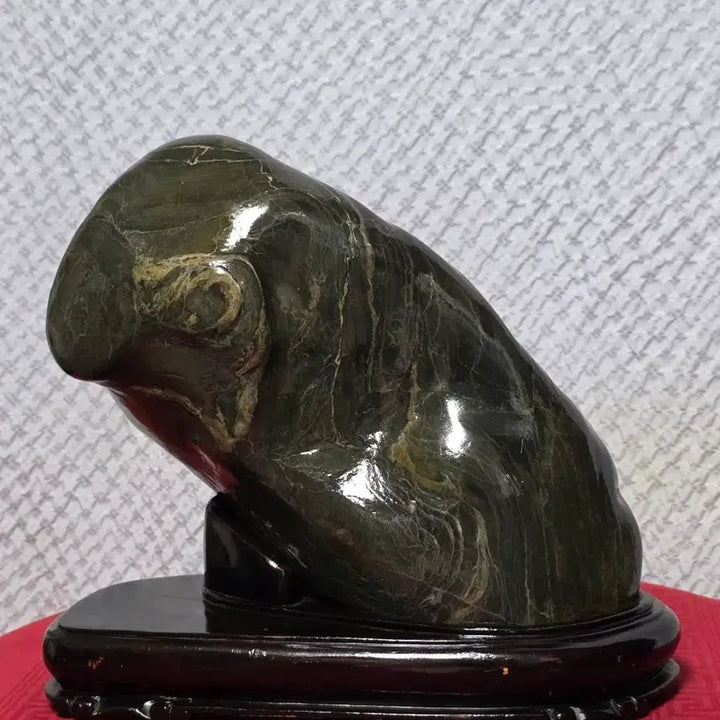 [BUNJANG] Namhangang River Chocolate Obsidian Eagle Stone / 남한강 / 초코 미석 / 큰 독수리
