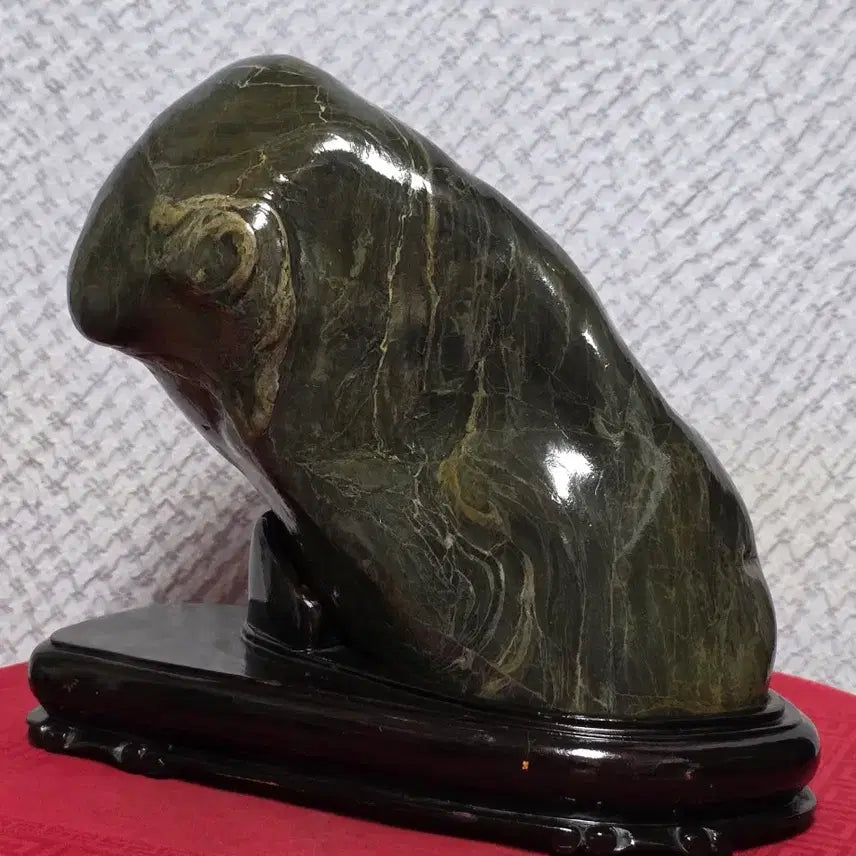 [BUNJANG] Namhangang River Chocolate Obsidian Eagle Stone / 남한강 / 초코 미석 / 큰 독수리