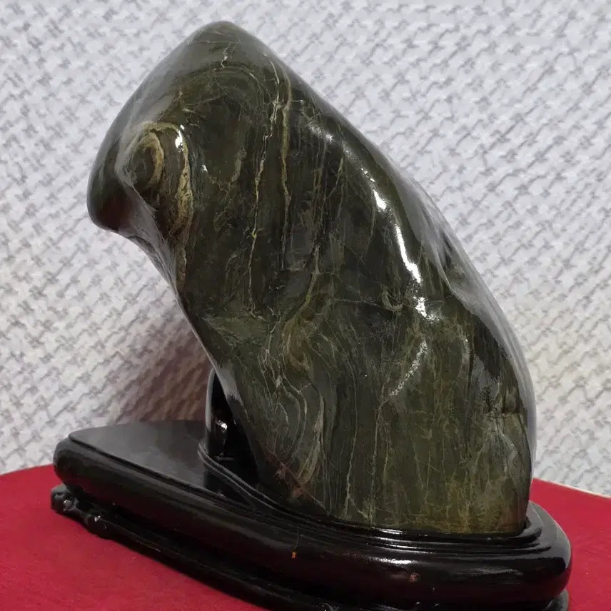 [BUNJANG] Namhangang River Chocolate Obsidian Eagle Stone / 남한강 / 초코 미석 / 큰 독수리
