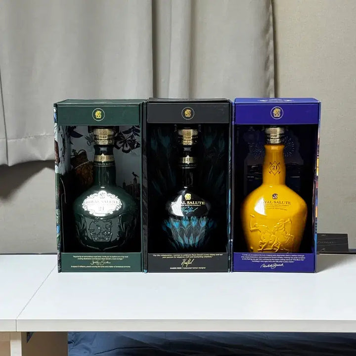 [BUNJANG] Royal Salute Empty Bottles and Cases / 로얄살루트 각종 위스키 공병 및 케이스