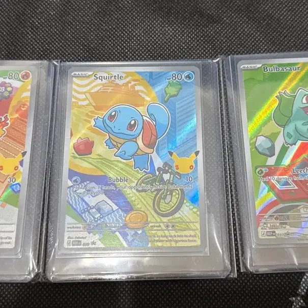 [BUNJANG] Pokemon Card North America First Partner 1st Generation 3-Type Set / 포켓몬카드 북미판 퍼스트파트너 1세대 3종