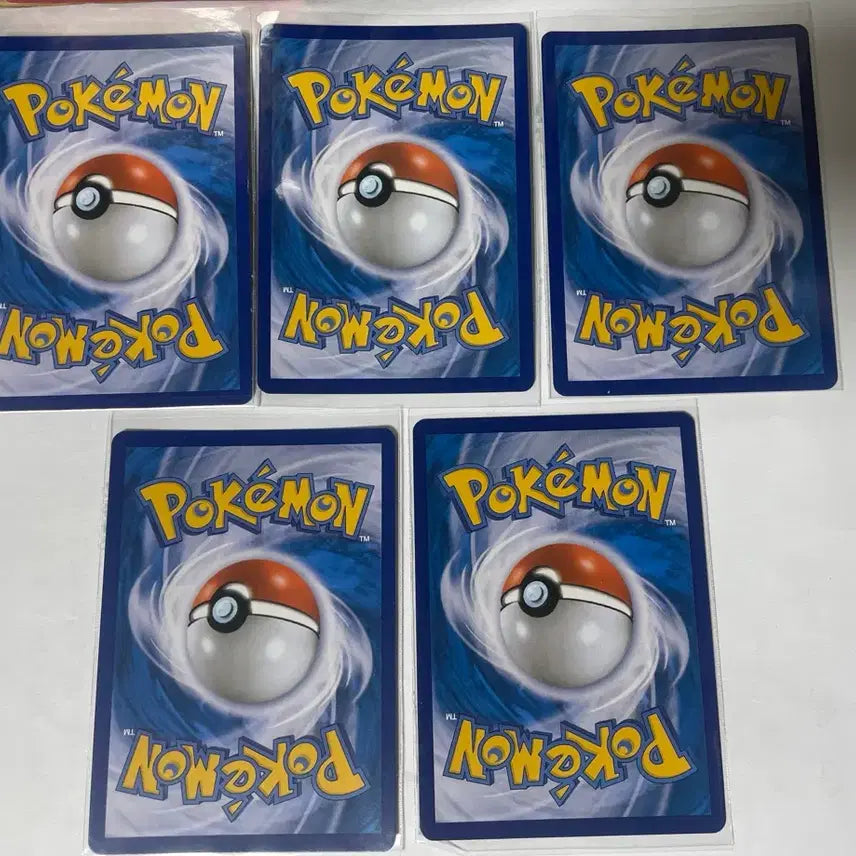 [BUNJANG] Pokemon Eevee 5 Types Trading Cards / 포켓몬카드 이브이 5종