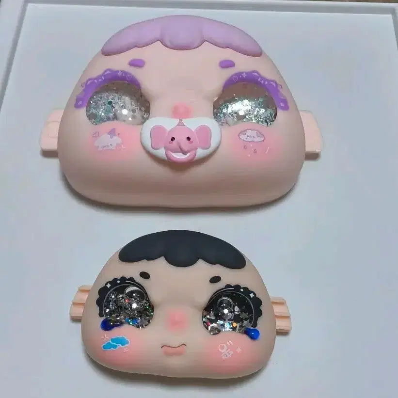 [BUNJANG] Be@rbrick Jean-Michel Basquiat 100% &amp; 400% Set / 베이비쓰리 지이모 100% 400% 시크얼굴 일괄 2개