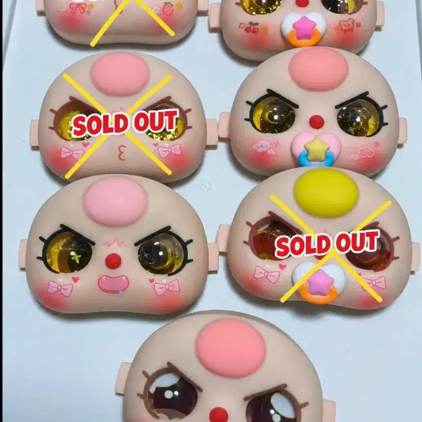 [BUNJANG] Baby3 Genuine Face Set 4 Pieces Bundle Set / 베이비쓰리 정품 얼굴 100% 4개 일괄
