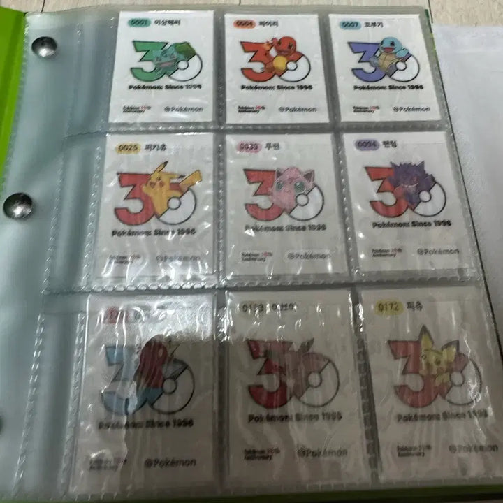 [BUNJANG] Pokemon Season 5 Full Set Stickers / 포켓몬 2026 new 시즌5 띠부씰 전종
