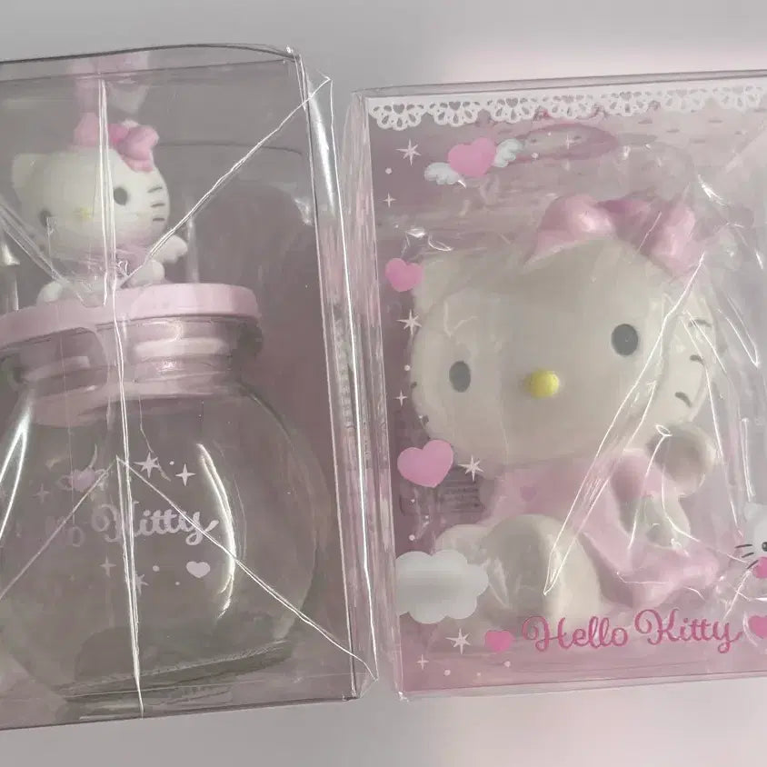 [BUNJANG] Yumemiru Kitty Canister Squishy Set / 유메미루 키티 캐니스터 스퀴시 세트
