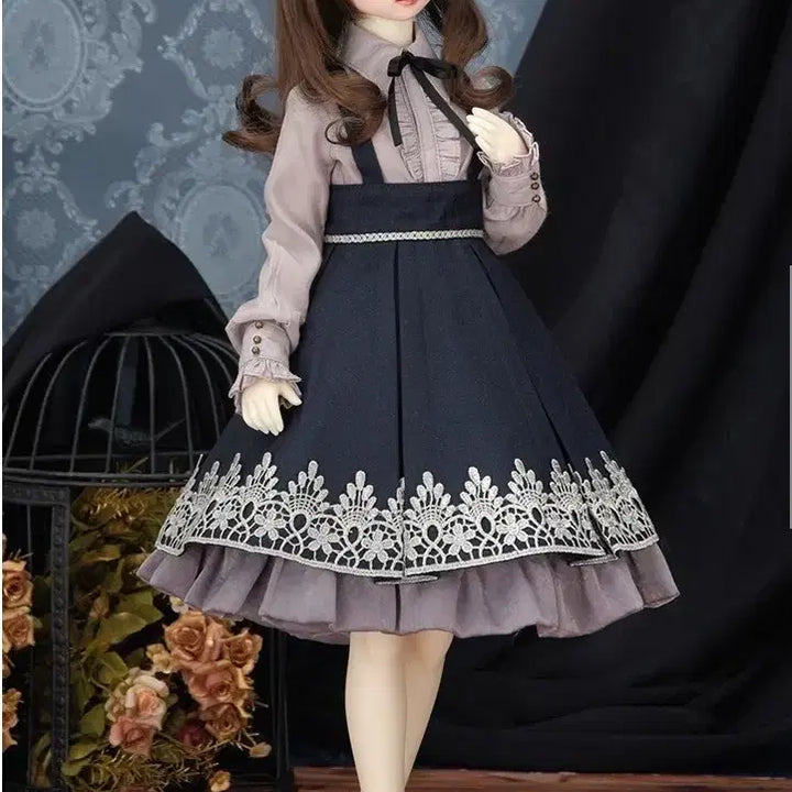 [BUNJANG] Volks SD Girl Outfit Cape Set / 보크스 sd 신작 여아 의상 케이프 세트