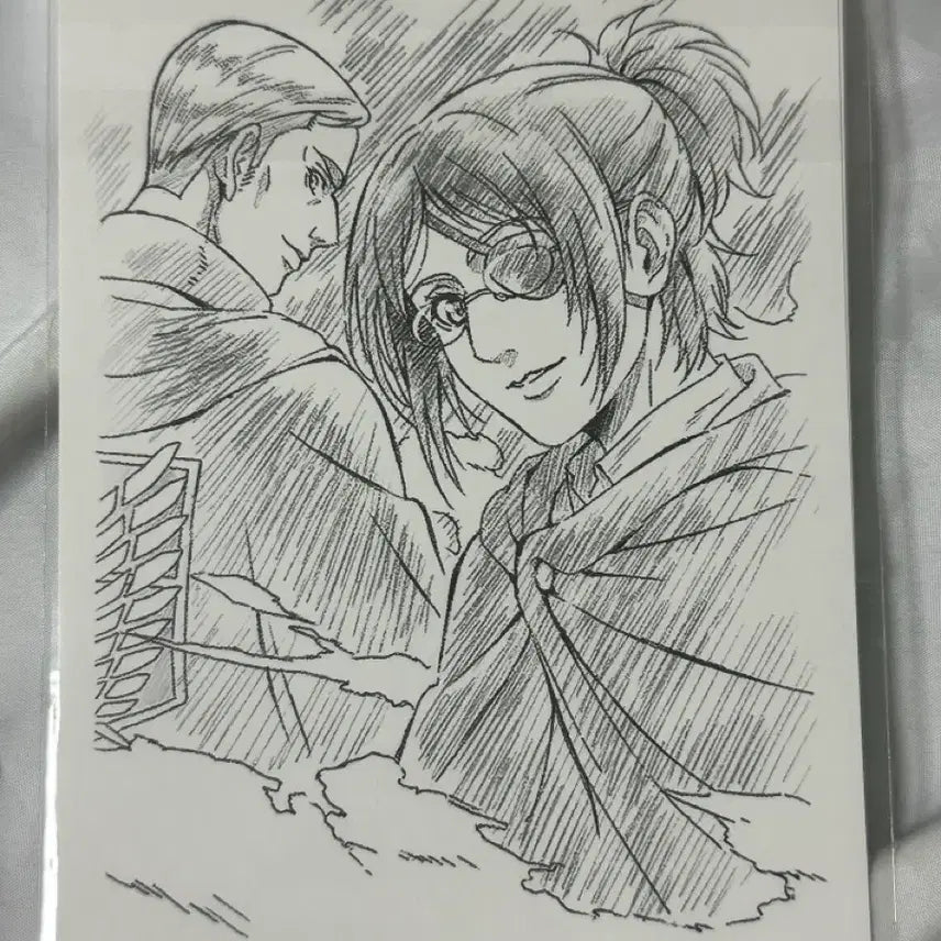 [BUNJANG] Attack on Titan Final Arc The Last Attack Theatrical Exclusive Postcard Set Levi, Erwin, Hange (Sealed) / 진격의거인 파이널 극장판 더 라스트 어택 4주차 특전 엽서 리바이 엘빈 한지 (미개봉)