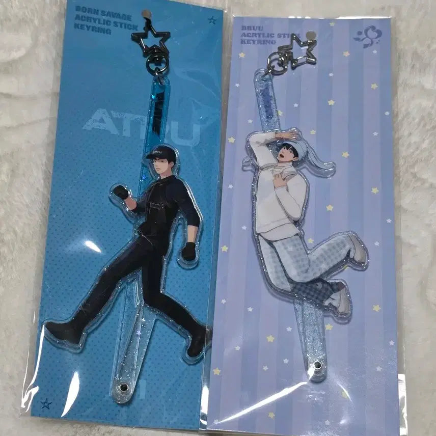 [BUNJANG] PLAVE Ppup Pu Pu Acrylic Stick Keyring Bundle Set / 플레이브 플뿌 아크릴 스틱 키링 일괄