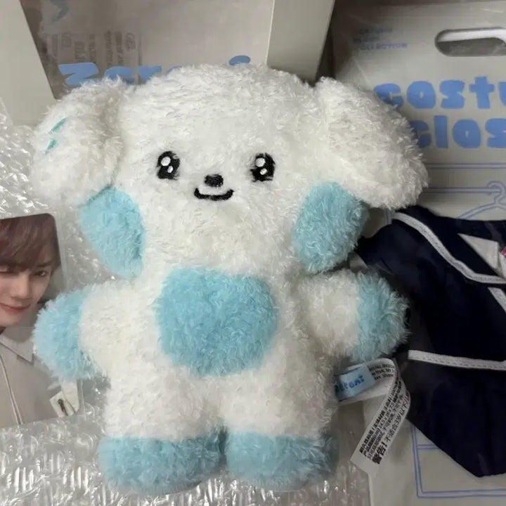 [BUNJANG] Gyuni Cosplay Costume Plush Doll Bundle / 규니니 코스튬 플러시 교복 인형 원가이하 양도 포카O