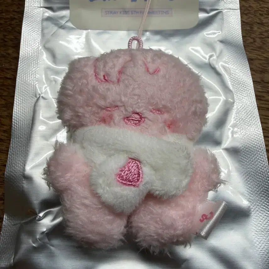 [BUNJANG] Stray Kids Sleeping Version Pink Bbokari Photocard / 스트레이키즈 스키즈 팬미팅 슬리핑버전 핑크 뽁아리 양도해요