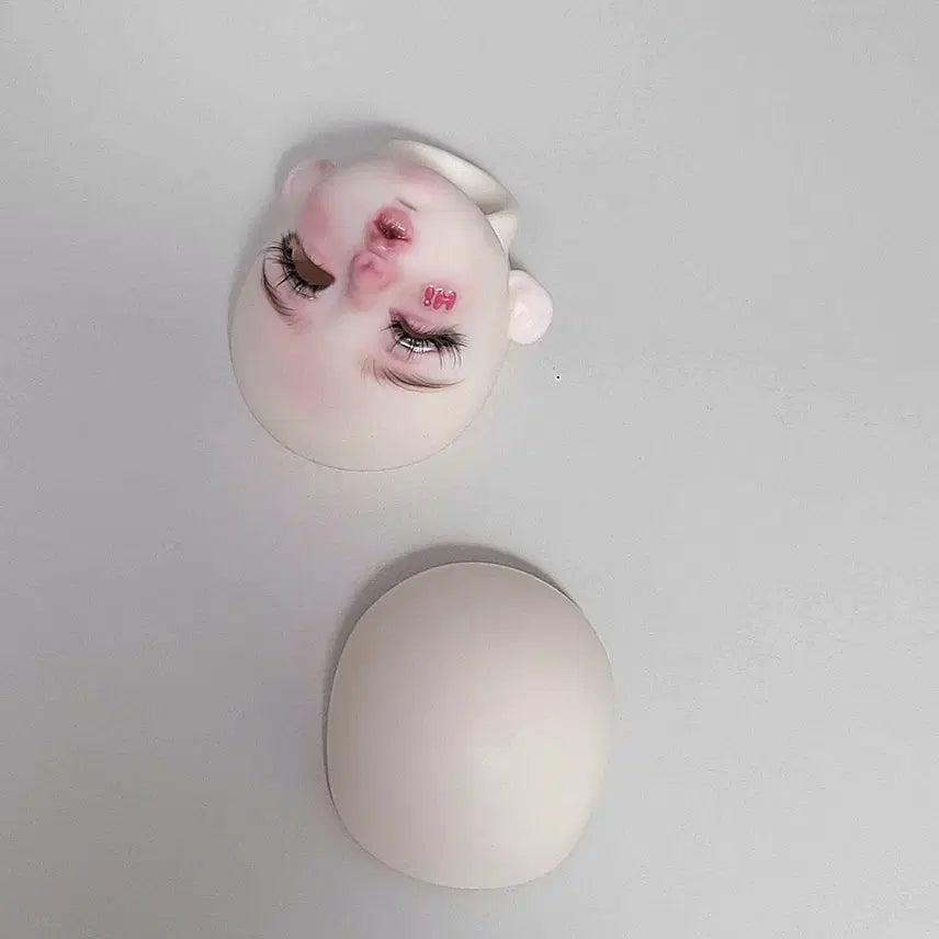 [BUNJANG] MSD Size Custom Makeup Ball-Jointed Doll Head (1/4 Scale) / 구관 MSD 화장된 헤드 구체관절인형 머리 1/4