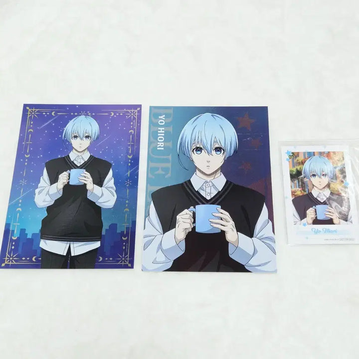 [BUNJANG] Blue Lock (BULLOCK) Hiori Yo Graphic Postcard / 블루록 기고 엽서 - 히오리