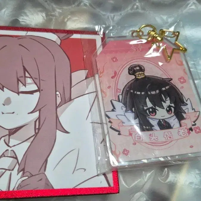 [BUNJANG] Library of Ruina Liu Association Keychain Bundle / 라오루 리우협회 비공굿