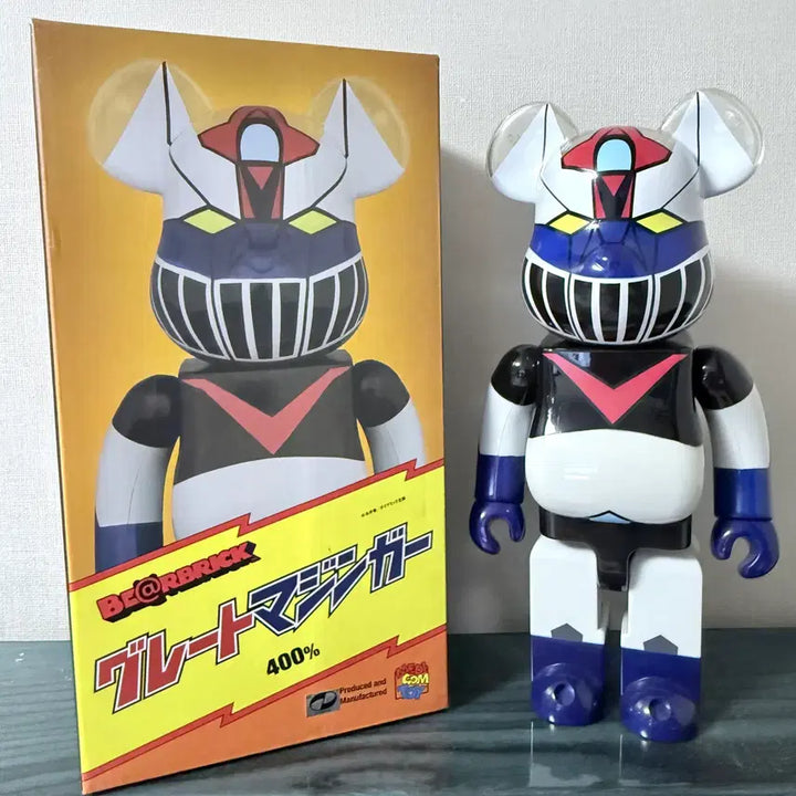 [BUNJANG] Medicom Toy BE@RBRICK Great Mazinger 400% Figure / 베어브릭 BE@RBRICK 그레이트 마징가 400%
