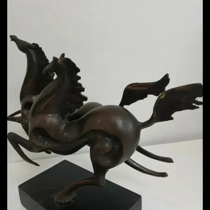 [BUNJANG] Bronze Horse Pair Statue / 청동 말 한쌍 조각상