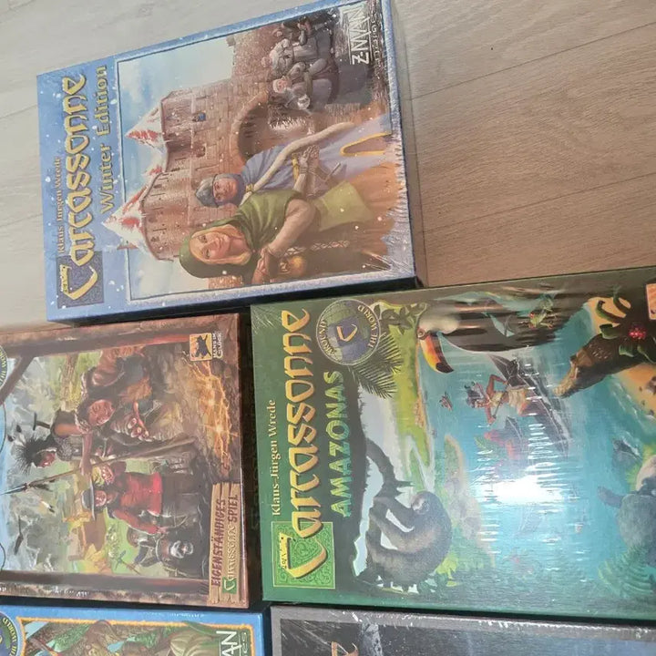 [BUNJANG] Carcassonne Board Game Standalone Set (Winter Edition, Amazonas, Star Wars, Gold Rush, South Seas) / 카르카손 보드게임 스탠드얼론 세트(윈터에디션/아마조나스/스타워즈/골드러쉬/사우스씨즈)