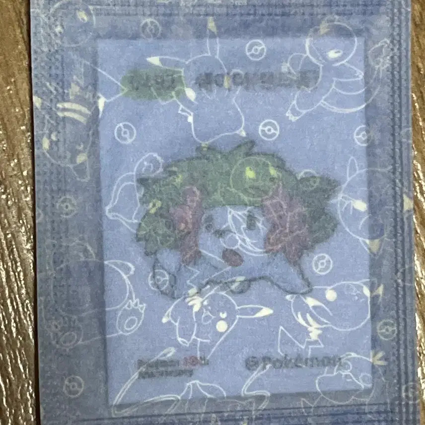 [BUNJANG] Pokémon Shaymin Sticker / 포켓몬스터쉐이미띠부씰 3800원
