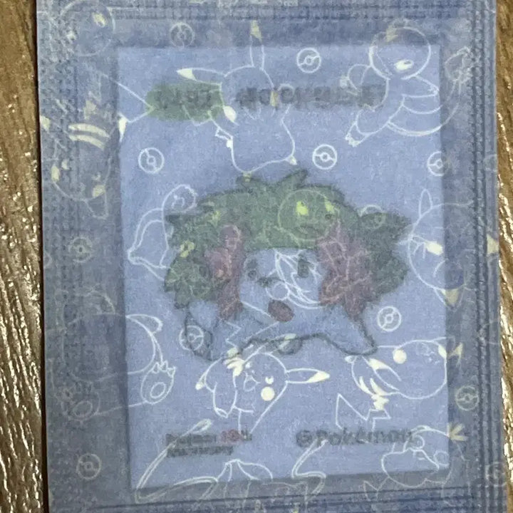 [BUNJANG] Pokémon Shaymin Sticker / 포켓몬스터쉐이미띠부씰 3800원