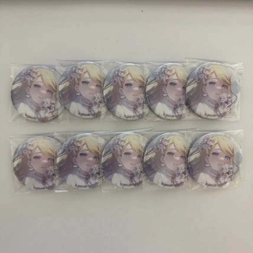 [BUNJANG] Kagamine Rin Fes Ver. Can Badge Bundle Set / (일괄)프로세카 카가미네 린 페스 각후 캔뱃지