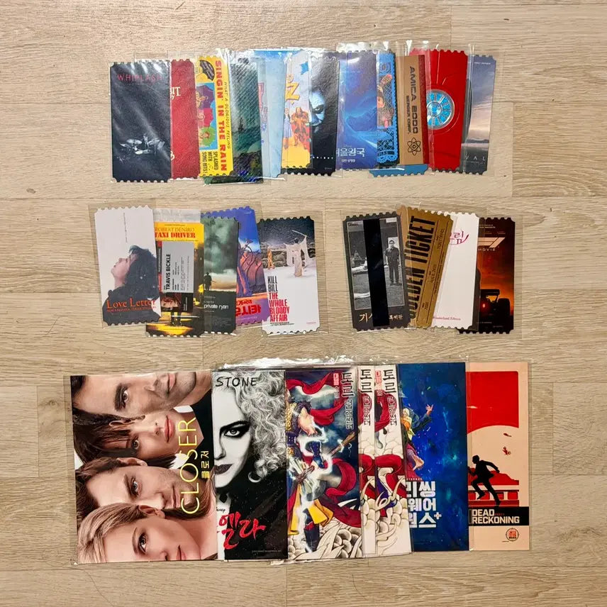 [BUNJANG] Megabox Original Ticket Collection (Various Films) / 메가박스 오리지널티켓 다수 판매 - 2번 (기생충,위플래쉬,호빗,골든,사비타,러브레터,BTS 등 초기작부터)