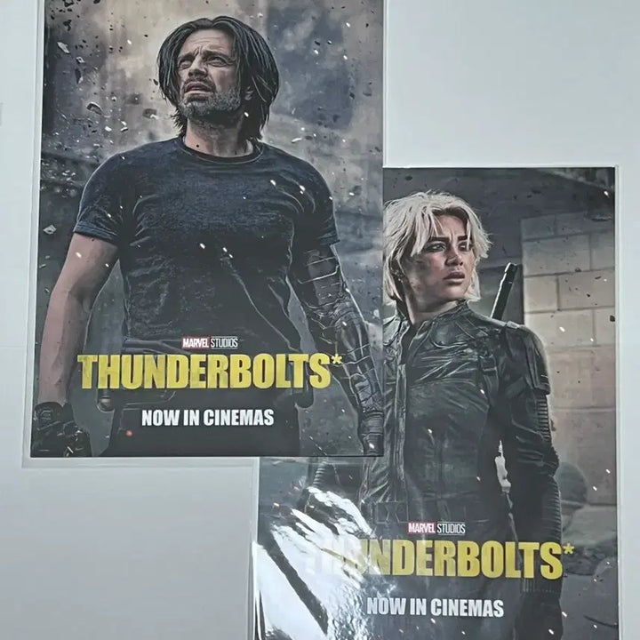 [BUNJANG] Marvel Studios Thunderbolts Movie Poster Bundle (Bucky, Yelena) / (박스포장)썬더볼츠 포스터 버키 옐레나 일괄판매