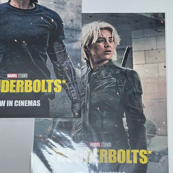 [BUNJANG] Marvel Studios Thunderbolts Movie Poster Bundle (Bucky, Yelena) / (박스포장)썬더볼츠 포스터 버키 옐레나 일괄판매
