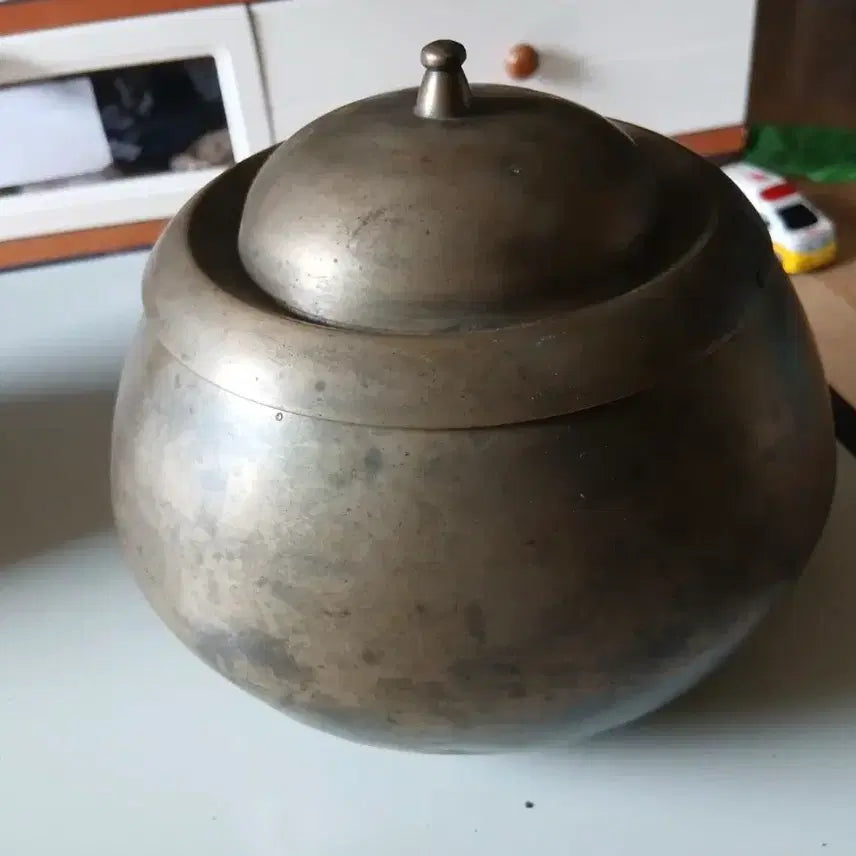 [BUNJANG] Large Brass Urinal Pot / 황동 요강 대형
