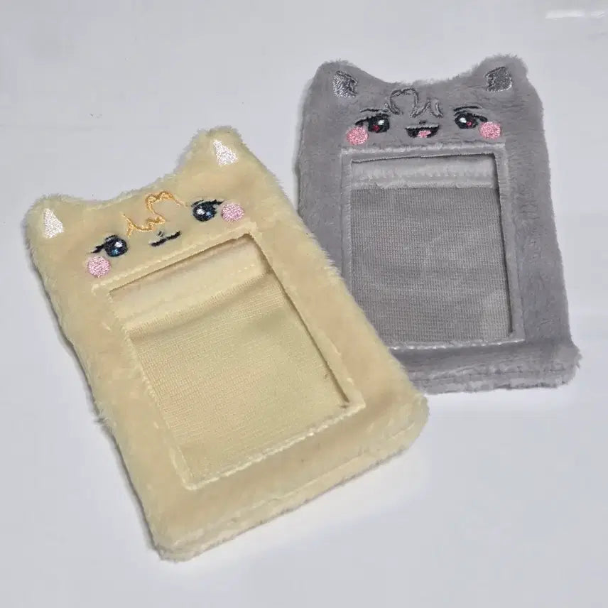 [BUNJANG] PLAVE Noah, Eunho Bundle Set Fur Photocard Holder / 플레이브 털 포카홀더
