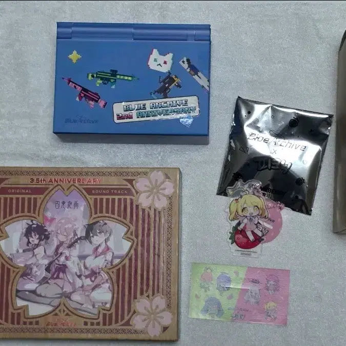 [BUNJANG] Blue Archive OST Album &amp; Picnic Collaboration Goods Bundle / 블루아카이브 ost앨범, 피크닉 굿즈 일괄