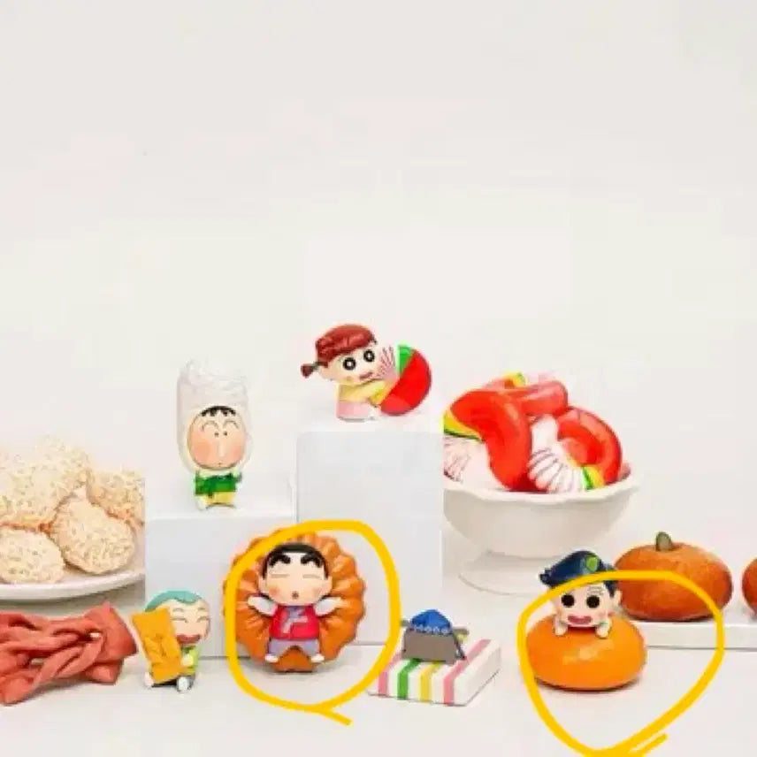 [BUNJANG] Crayon Shin-chan Shinnosuke &amp; Tetsuo Bundle Set Figures / 짱구는못말려 한과 짱구&amp;철수 일괄