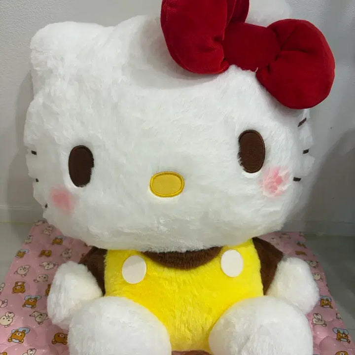 [BUNJANG] Long-Haired Large Hello Kitty Plush / 장모 대형 키티 인형