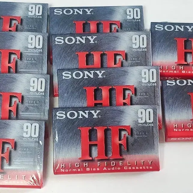 [BUNJANG] Sony 90-Minute Normal Cassette Tapes (10-Pack) / 소니 90분 노멀 카세트 미대봉 판매