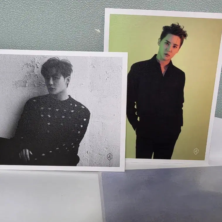 [BUNJANG] Kim Junsu DIMENSION Album Photo Postcard Set (2 Types) / 김준수 디멘션 앨범 포토엽서 2종 미사용
