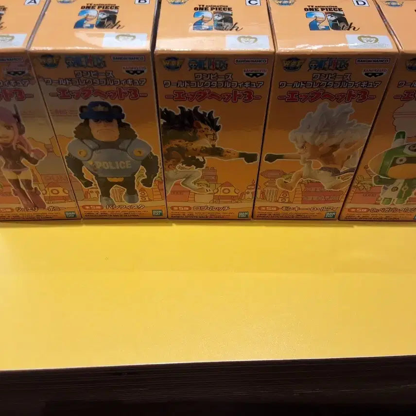 [BUNJANG] One Piece World Collectable Figure Egghead 3 Official 5-Figure Set / 원피스 월드 콜렉터블 피규어 에그헤드3 정품 5종 미개봉 세트 판매합니다