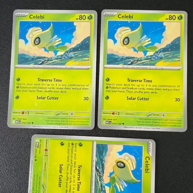 [BUNJANG] North America Celebi Pokémon Card / 포켓몬 카드 북미 세레비
