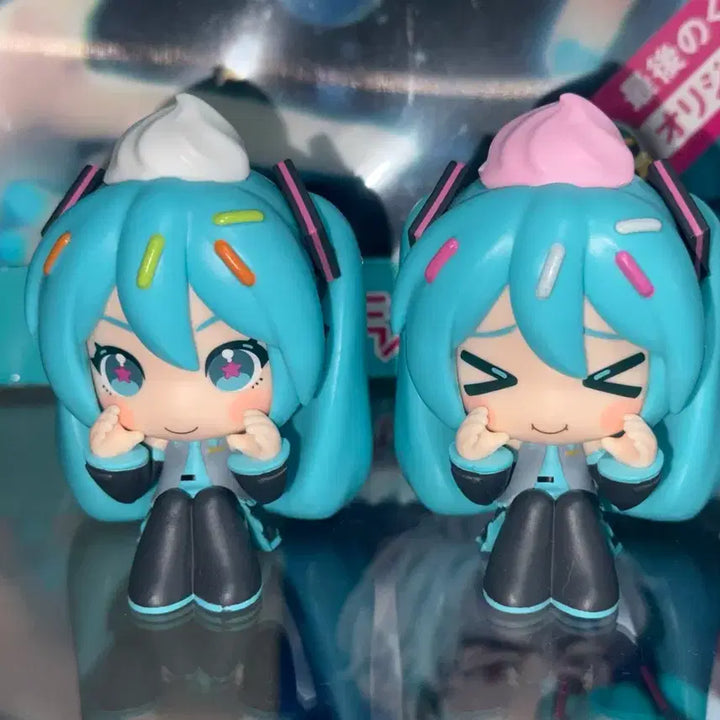[BUNJANG] Hatsune Miku Piapro Spring Clear Figure Bundle Set / 일괄)하츠네미쿠 피아프로 스프링클 피규어
