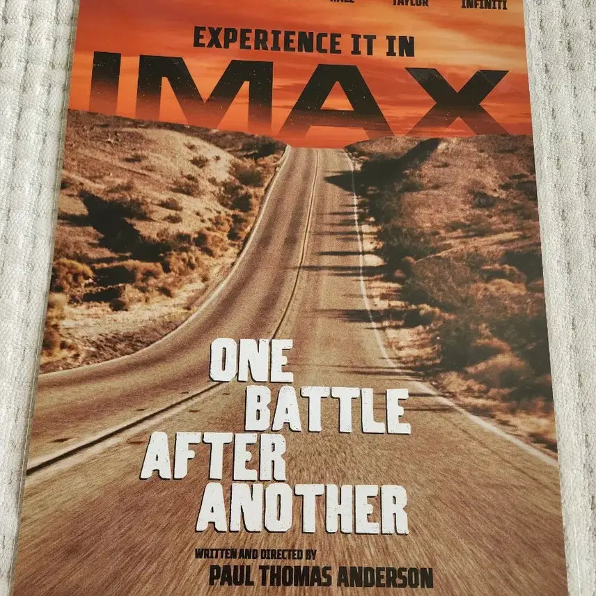 [BUNJANG] The Master IMAX Poster TTT / (배송비 포함)원 배틀 에프터 어나더 아이맥스 포스터, ttt