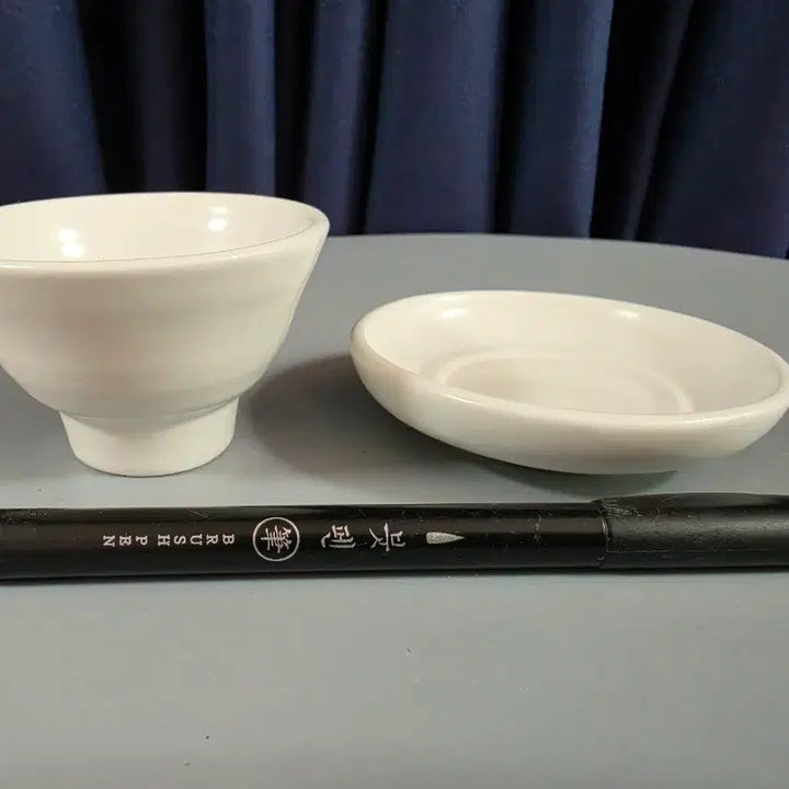 [BUNJANG] First Generation Intangible Cultural Heritage Ho Bong Jang Song Mo Tea Cup and Saucer Set / 1세대 원로 무형문화재 [호봉장송모] 찻잔