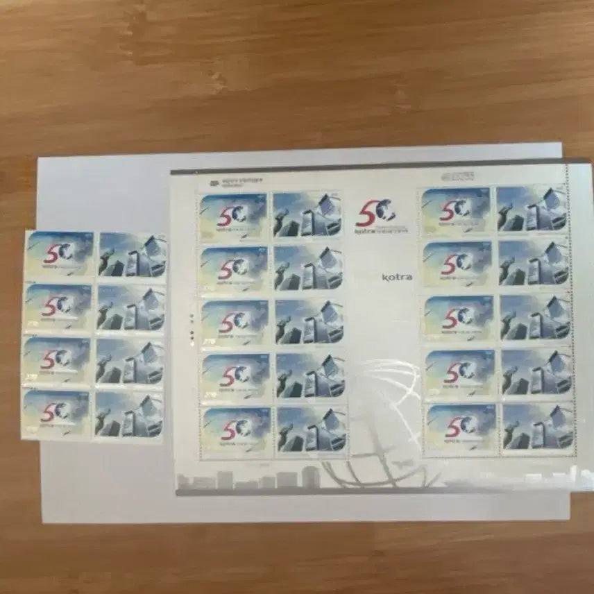 [BUNJANG] KOTRA Commemorative Stamp Set / KOTRA 기념 우표