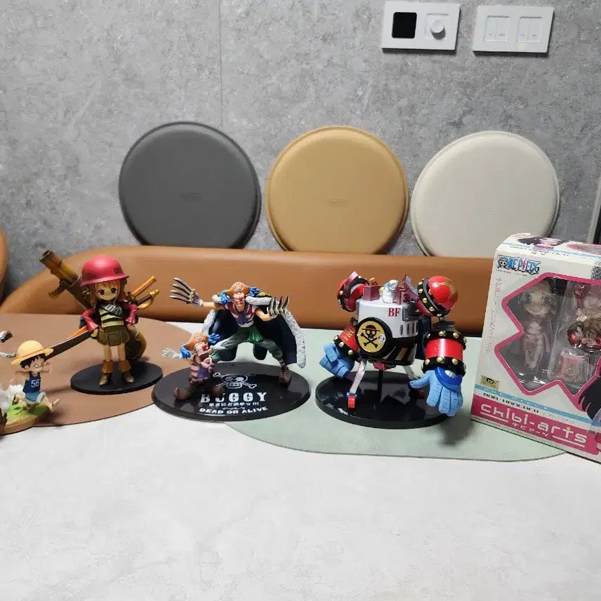 [BUNJANG] One Piece Official Figures Bundle / (5종.정품일괄)정품.버기.루피.미나.원피스 피규어.