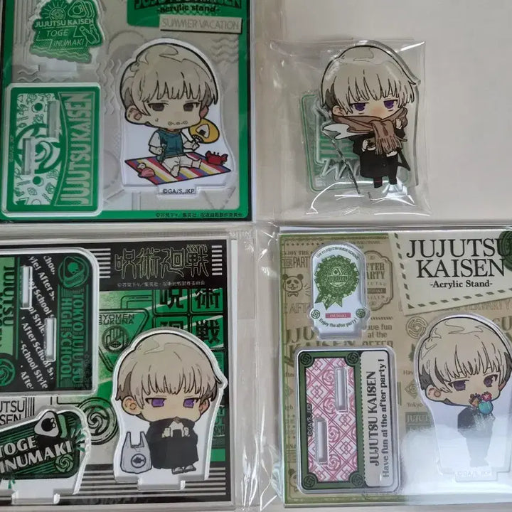 [BUNJANG] Jujutsu Kaisen Toge Inumaki Sofmap SD Acrylic Set / 주술회전 토게 소프맙 sd아크릴 일괄