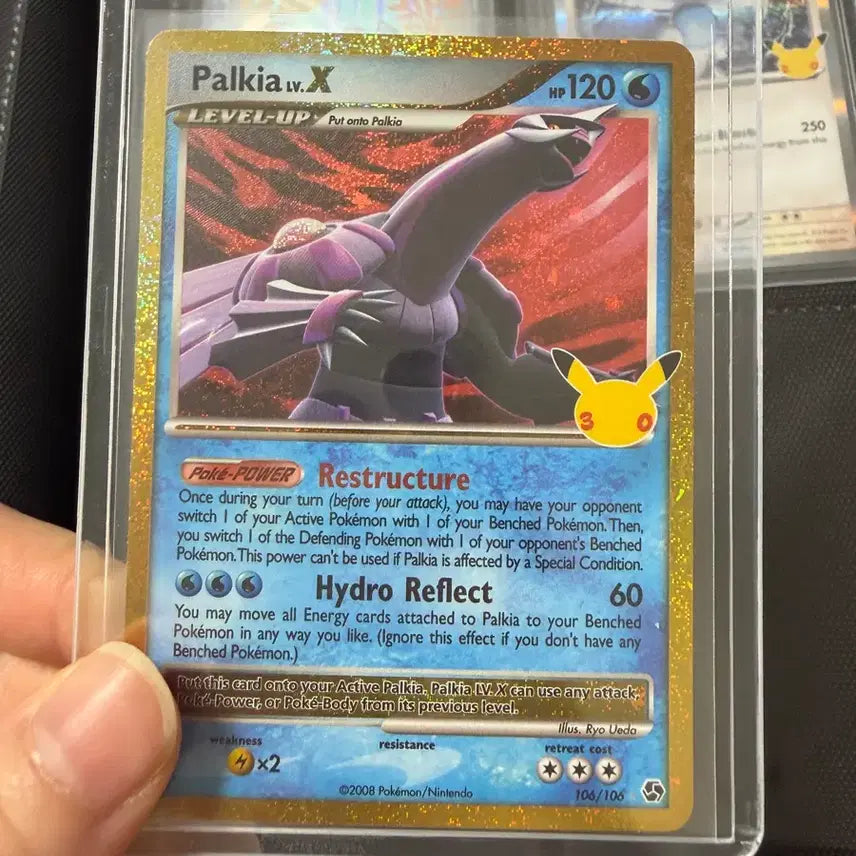 [BUNJANG] Pokemon 30th Anniversary Dialga Card (Reissue) / 30주년 복각 펄기아