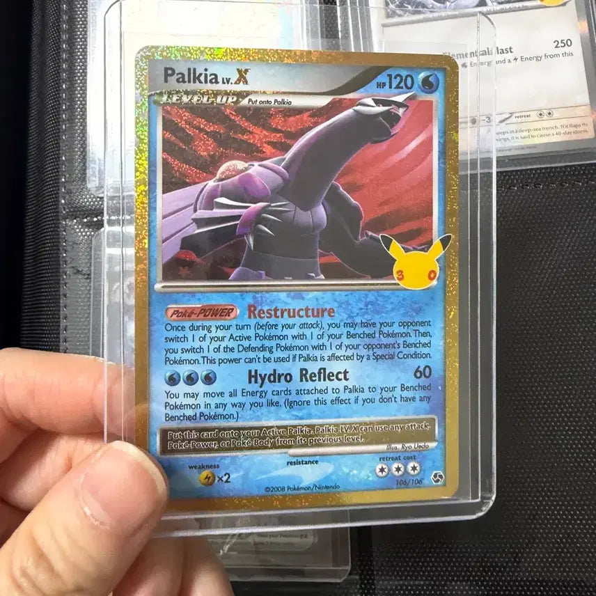 [BUNJANG] Pokemon 30th Anniversary Dialga Card (Reissue) / 30주년 복각 펄기아