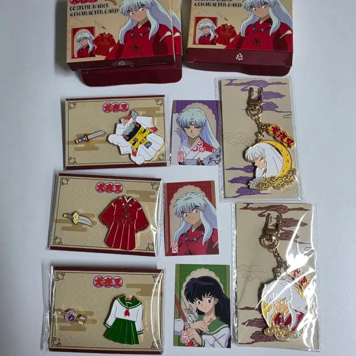 [BUNJANG] Inuyasha CGV Exclusive Merchandise / cgv 이누야샤 팝업 굿즈 뱃지 세트 미개봉 새상품